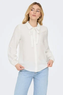 JDY Camisa manga larga lazo^Mujer Camisas Y Blusas
