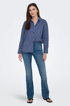 JDY Camisa manga larga rayas^Mujer Camisas Y Blusas