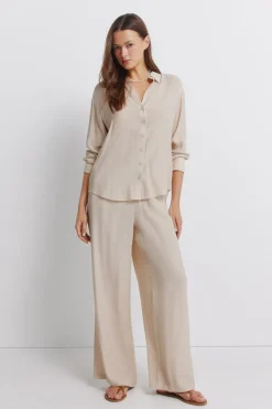 Springfield Camisa manga larga rayas^Mujer Camisas Y Blusas|Total Look