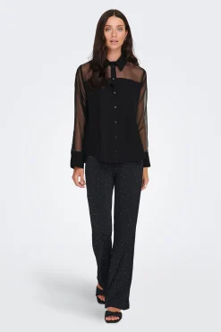 JDY Camisa manga larga transparente^Mujer Camisas Y Blusas