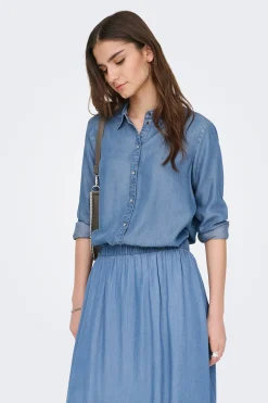 JDY Camisa manga larga vaquera^Mujer Camisas Y Blusas