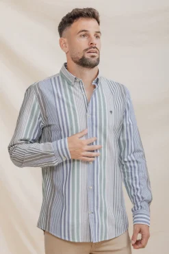 Celopman Camisa Oxford^Hombre Camisas