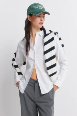 Springfield Camisa Oxford algodón^Mujer Camisas Y Blusas