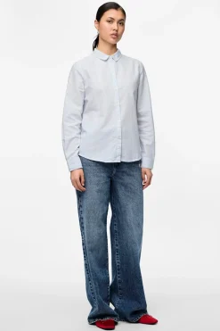 Pieces Camisa oxford b&aacute;sica^Mujer Camisas Y Blusas|Basic Bar