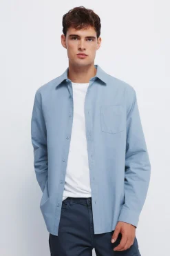 Springfield Camisa oxford color^Hombre Camisas