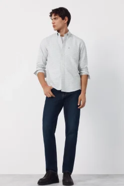 Cortefiel Camisa oxford cuadros^Hombre Camisas