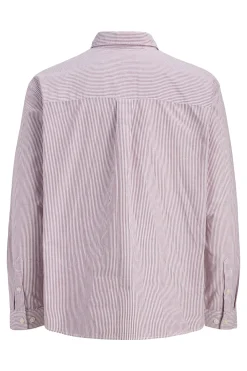 Jack & Jones PLUS Camisa Oxford estampada manga larga^Hombre Camisas