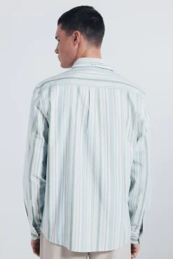 Springfield Camisa oxford ligero rayas^Hombre Camisas