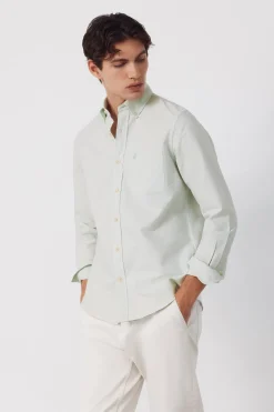 Cortefiel Camisa oxford raya candela^Hombre Camisas