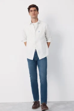 Cortefiel Camisa oxford rayas^Hombre Camisas