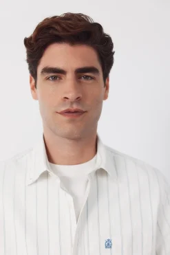 Cortefiel Camisa oxford rayas^Hombre Camisas