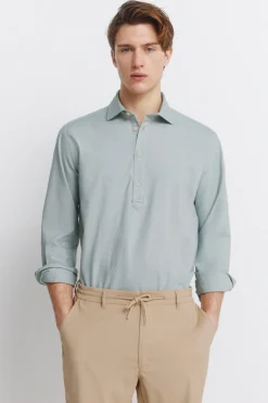 Springfield Camisa polera oxford ligero^Hombre Camisas