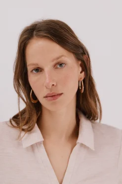 Cortefiel Camisa punto el&aacute;stico^Mujer Camisas Y Blusas