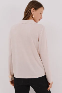 Cortefiel Camisa punto el&aacute;stico^Mujer Camisas Y Blusas