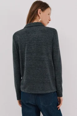 Cortefiel Camisa punto el&aacute;stico^Mujer Camisas Y Blusas