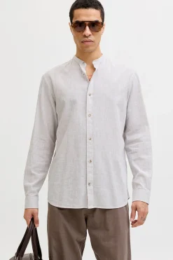 Jack & Jones Camisa regular fit cuello mao^Hombre Camisas