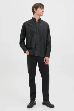 JJ REBEL Camisa regular fit denim^Hombre Camisas