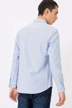 Tiffosi Camisa Regular Fit Oxford Rayas^Hombre Camisas