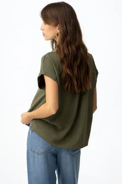 Tiffosi Camisa relaxed minimalista^Mujer Camisas Y Blusas
