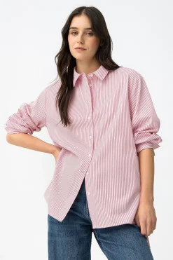 Tiffosi Camisa relaxed rayas^Mujer Camisas Y Blusas