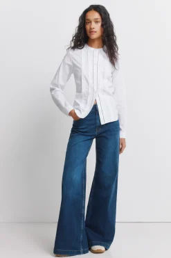 Springfield Camisa rom&aacute;ntica lace^Mujer Camisas Y Blusas