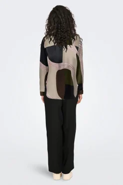 Only Camisa satinada^Mujer Camisas Y Blusas