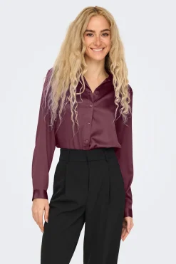 JDY Camisa satinada^Mujer Camisas Y Blusas