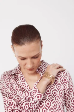 Cortefiel Camisa satinada^Mujer Camisas Y Blusas