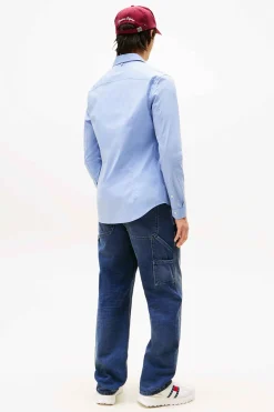 Tommy Jeans Camisa slim strech^Hombre Camisas