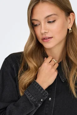 Only Camisa vaquera cropped^Mujer Camisas Y Blusas