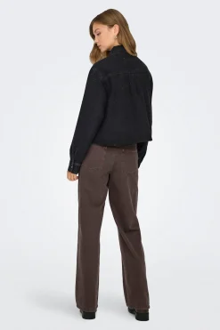 Only Camisa vaquera cropped^Mujer Camisas Y Blusas