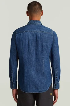 G-STAR Camisa vaquera de manga larga y corte ajustado^Hombre Camisas