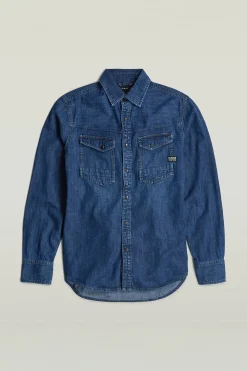 G-STAR Camisa vaquera de manga larga y corte ajustado^Hombre Camisas