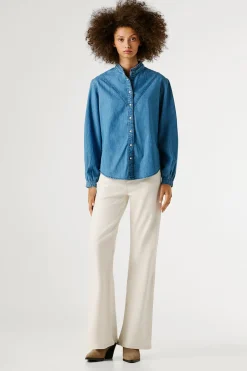 Pepe Jeans Camisa vaquera manga larga^Mujer Camisas Y Blusas