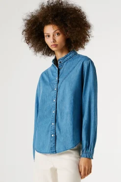 Pepe Jeans Camisa vaquera manga larga^Mujer Camisas Y Blusas