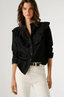 Pepe Jeans Camisa vaquera manga larga^Mujer Camisas Y Blusas