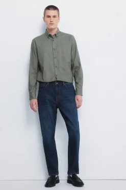 Springfield Camisa vestir estructura bicolor^Hombre Camisas