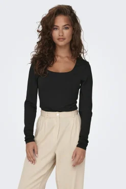 Only Camiseta ajustable reversible^Mujer Basic Bar