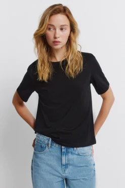 Springfield Camiseta b&aacute;sica algod&oacute;n^Mujer Camisetas|Basic Bar