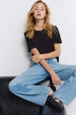 Springfield Camiseta b&aacute;sica algod&oacute;n^Mujer Camisetas|Basic Bar