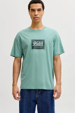 Jack & Jones Camiseta básica con logo^Hombre Camisetas