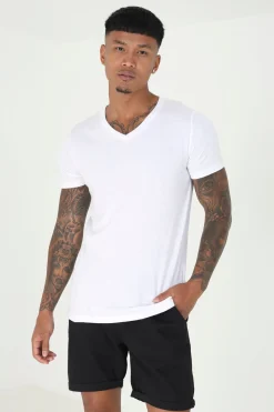 Brave Soul Camiseta b&aacute;sica de manga corta^Hombre Camisetas