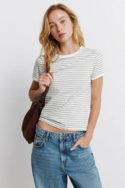 Springfield Camiseta b&aacute;sica entallada^Mujer Camisetas|Basic Bar