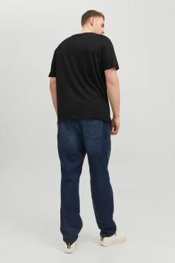 Jack & Jones PLUS Camiseta b&aacute;sica logo^Hombre Camisetas