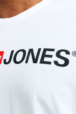 Jack & Jones PLUS Camiseta b&aacute;sica logo^Hombre Camisetas