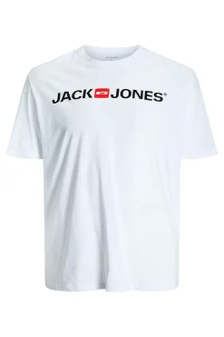 Jack & Jones PLUS Camiseta b&aacute;sica logo^Hombre Camisetas
