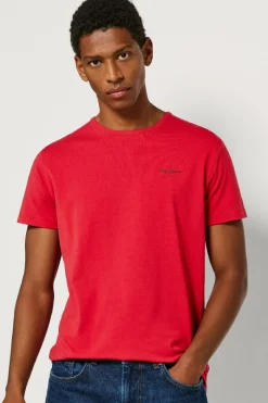 Pepe Jeans Camiseta b&aacute;sica manga corta logo^Hombre Camisetas