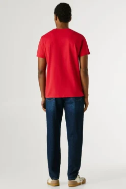 Pepe Jeans Camiseta b&aacute;sica manga corta logo^Hombre Camisetas