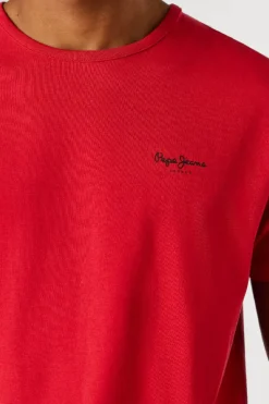 Pepe Jeans Camiseta b&aacute;sica manga corta logo^Hombre Camisetas