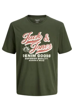 Jack & Jones PLUS Camiseta b&aacute;sica manga corta^Hombre Camisetas